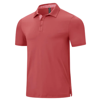 Men's Classic Polo Shirts Contrast Collar Short Sleeve Casual Solid Stylish and Printed Polo