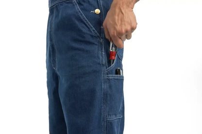 🔥Last Day Promotion!🔥Men's Denim Bib Overalls, Workwear with Adjustable Straps and Convenient Tool Pockets