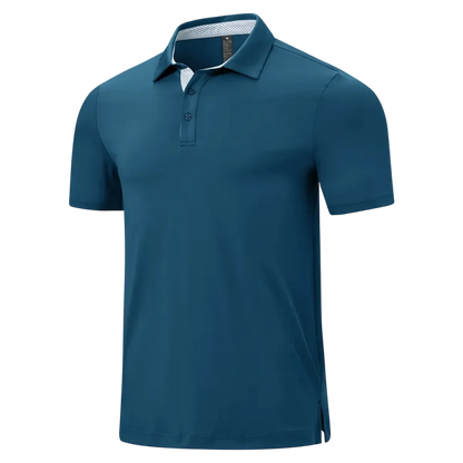 Men's Classic Polo Shirts Contrast Collar Short Sleeve Casual Solid Stylish and Printed Polo