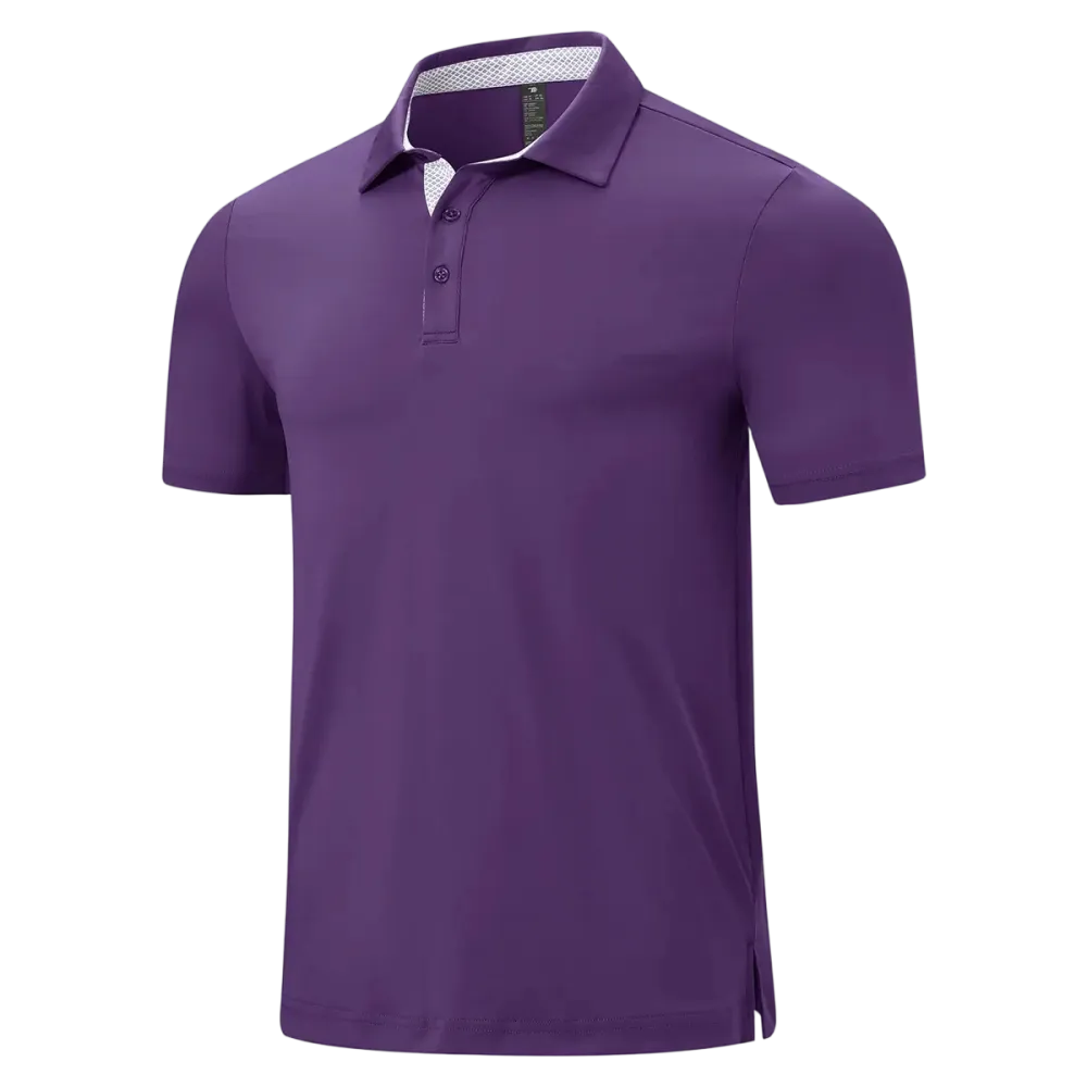 Men's Classic Polo Shirts Contrast Collar Short Sleeve Casual Solid Stylish and Printed Polo