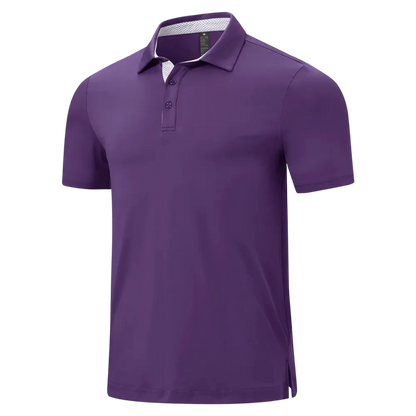 Men's Classic Polo Shirts Contrast Collar Short Sleeve Casual Solid Stylish and Printed Polo