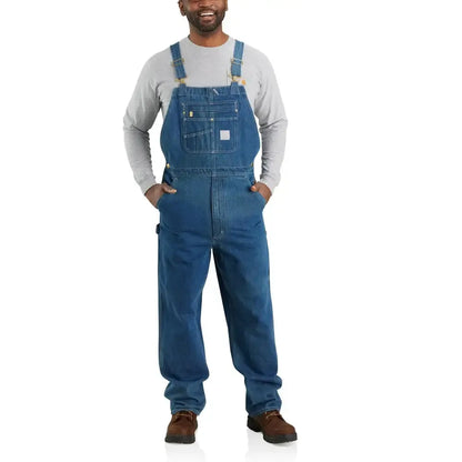 🔥Last Day Promotion!🔥Men's Denim Bib Overalls, Workwear with Adjustable Straps and Convenient Tool Pockets