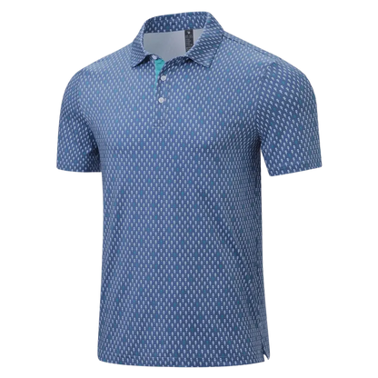 Men's Classic Polo Shirts Contrast Collar Short Sleeve Casual Solid Stylish and Printed Polo