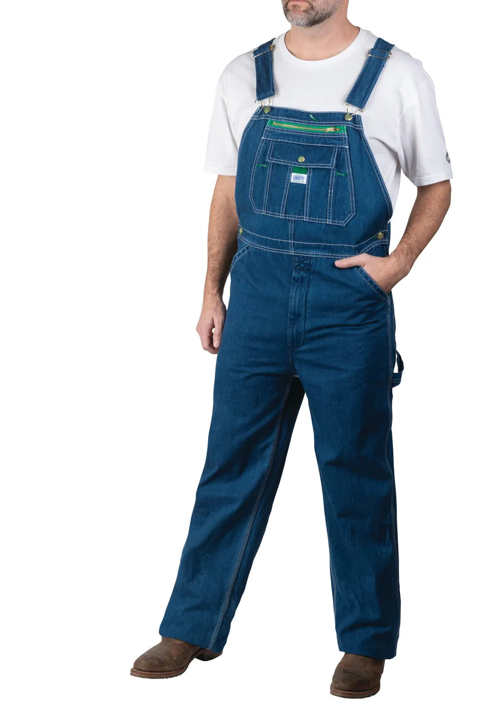 BUY 2 GET 1 FREE🔥Men's Denim Stonewashed Bib Overall