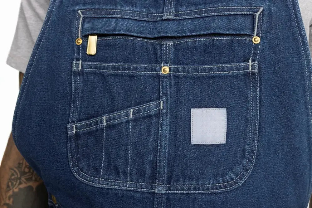 🔥Last Day Promotion!🔥Men's Denim Bib Overalls, Workwear with Adjustable Straps and Convenient Tool Pockets