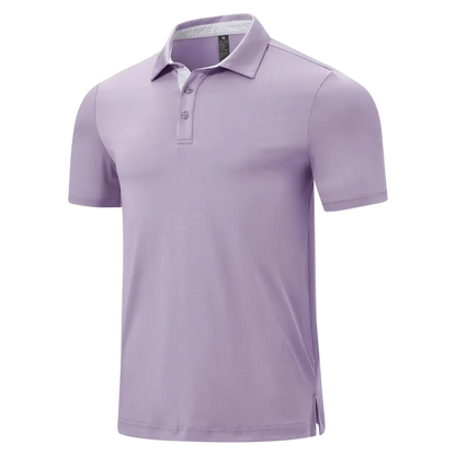 Men's Classic Polo Shirts Contrast Collar Short Sleeve Casual Solid Stylish and Printed Polo